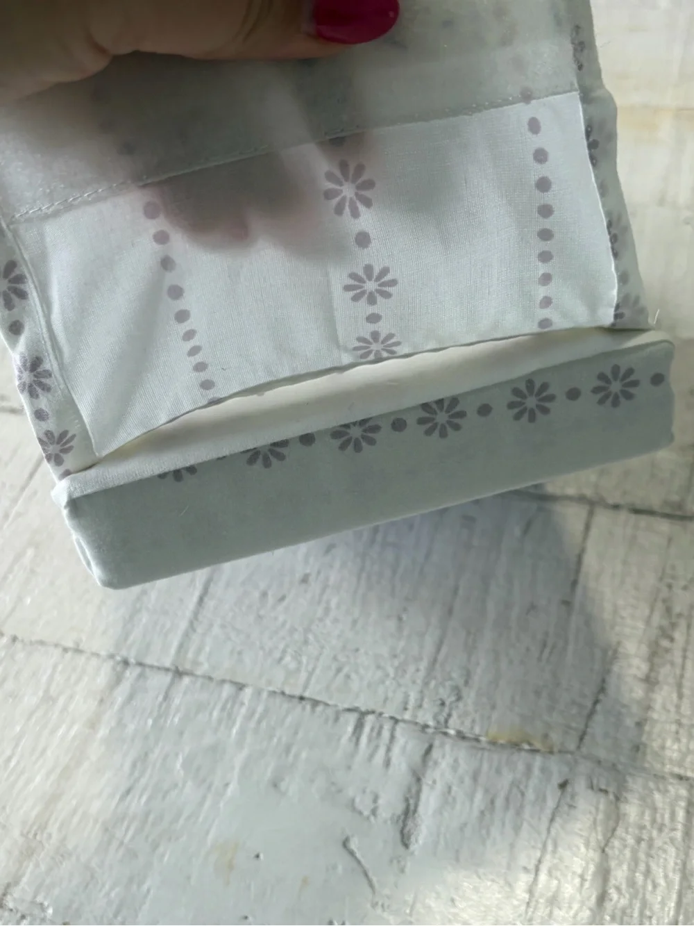 Wild Sage Isla Printed Pillowcases NEW set of 2 Standard/Queen Brushed Percale